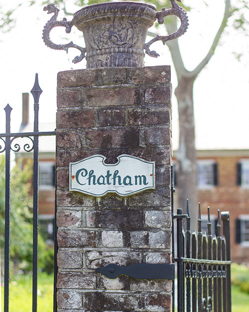 Sign for Chatham Manor