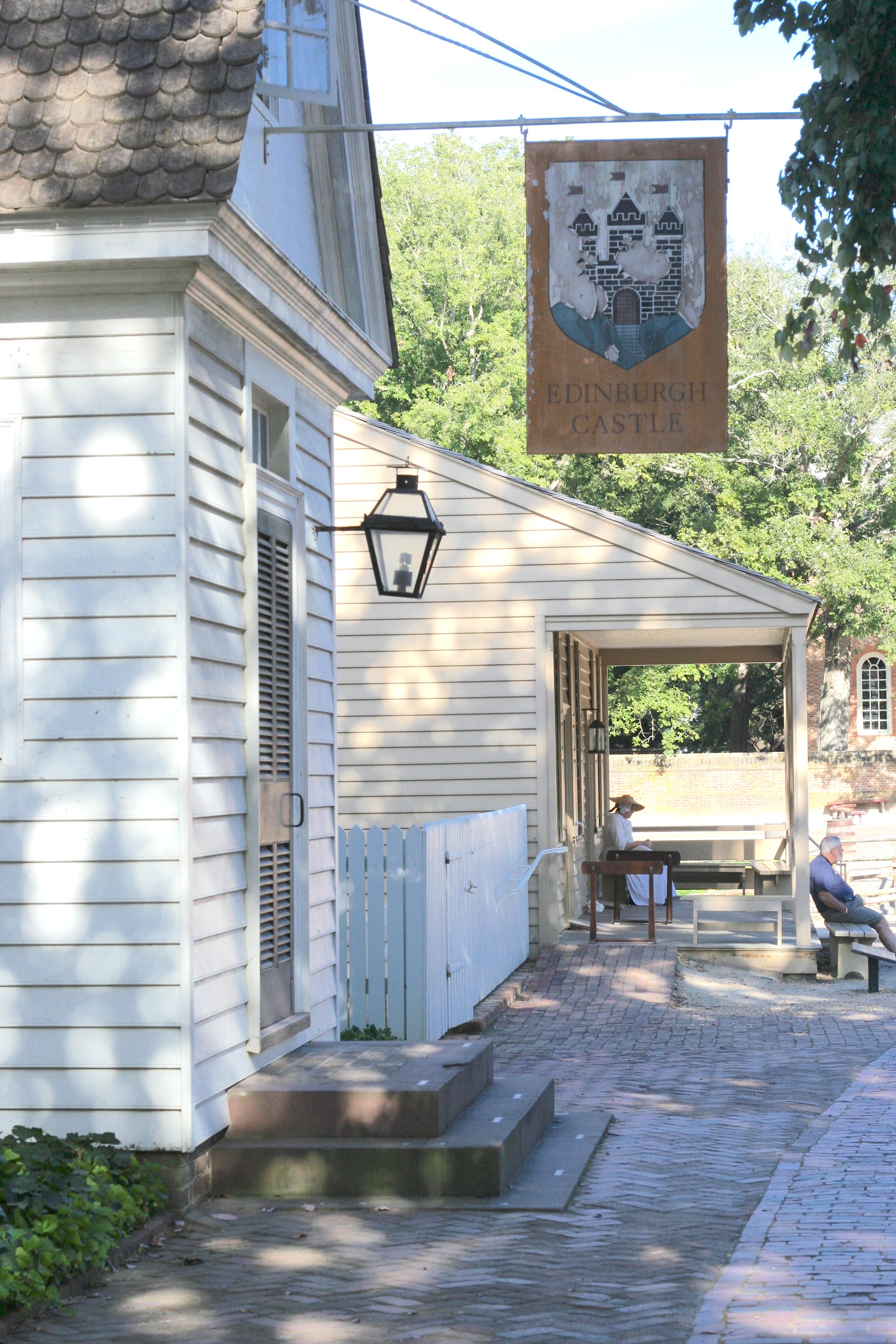 Storefronts at Colonial Williamsburg