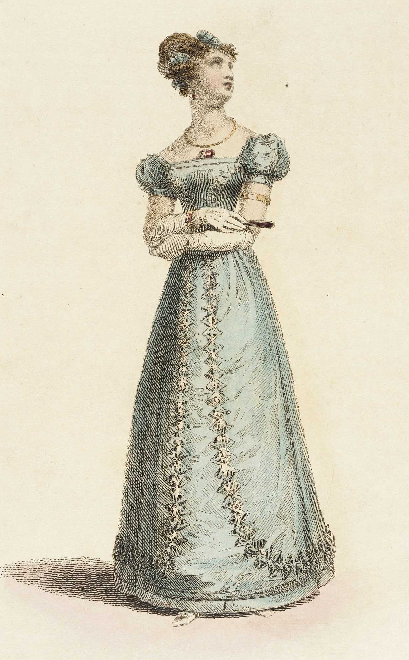 Regency evening gown