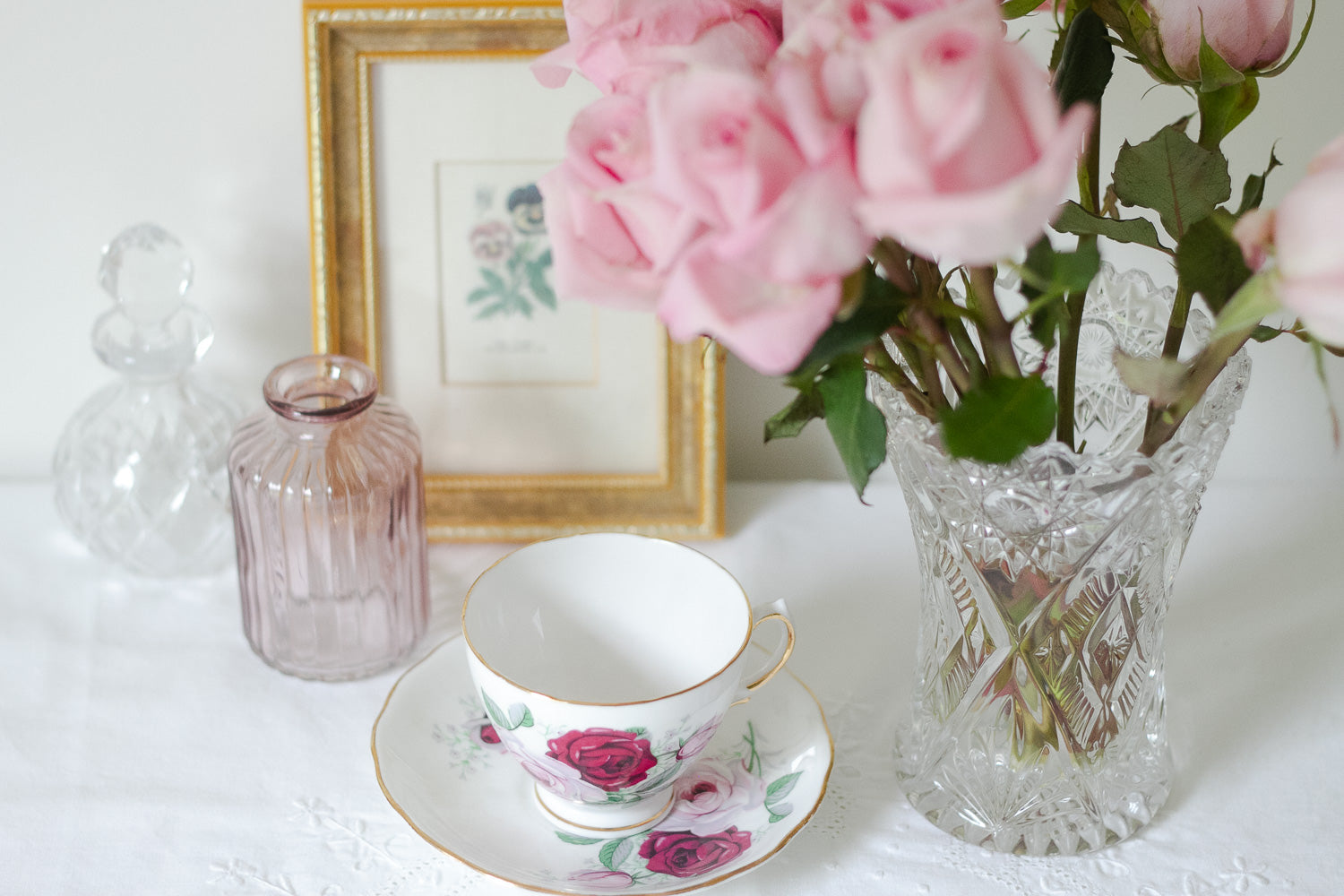 cottagecore china teacup