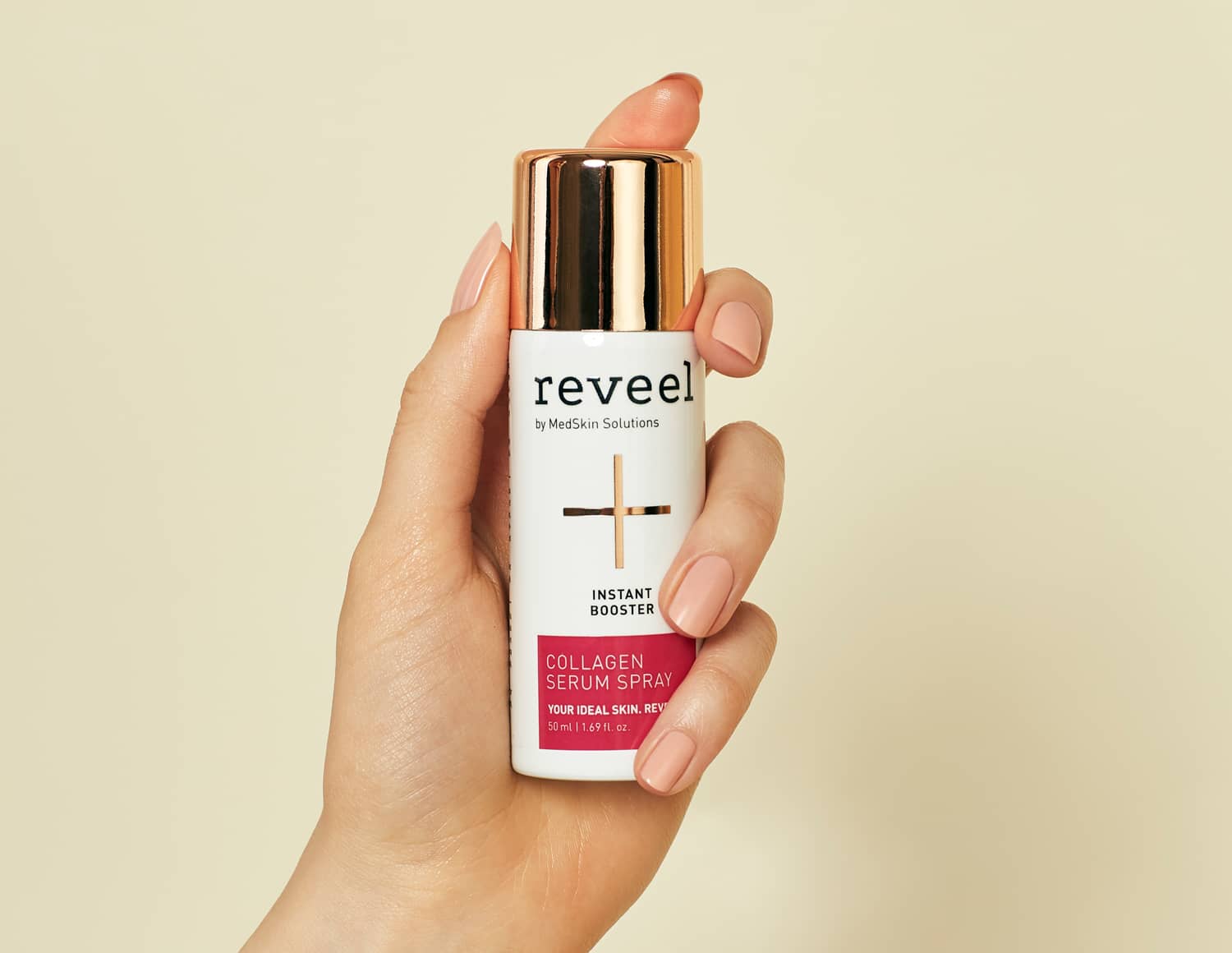 Collagen serum spray reveel by MedSkin Solutions