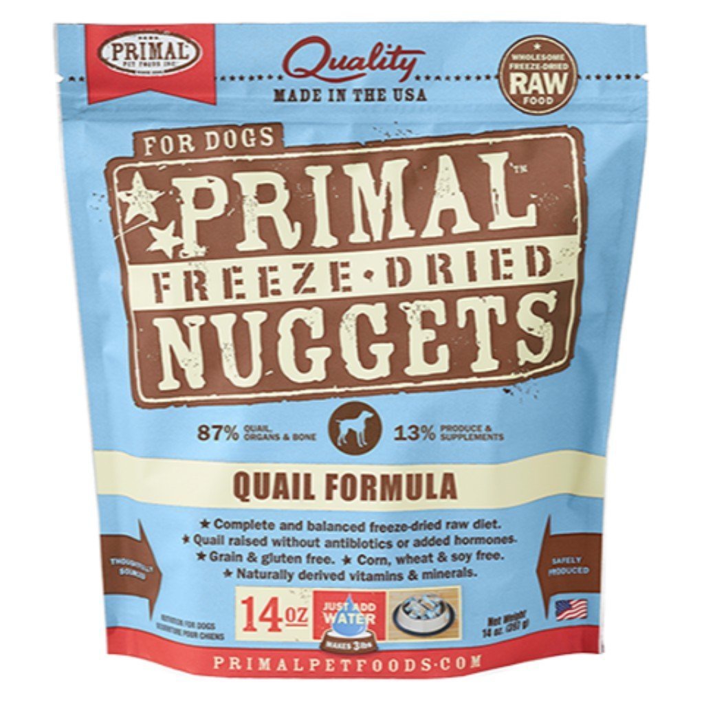 primal quail dog food