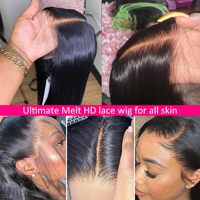 melted lace wigs