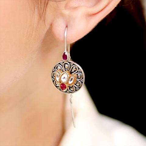 2-in-1 Sui Dhaga Earrings