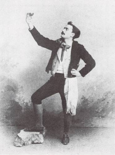 Enrico Caruso as Turiddu in Cavalleria Rusticana
