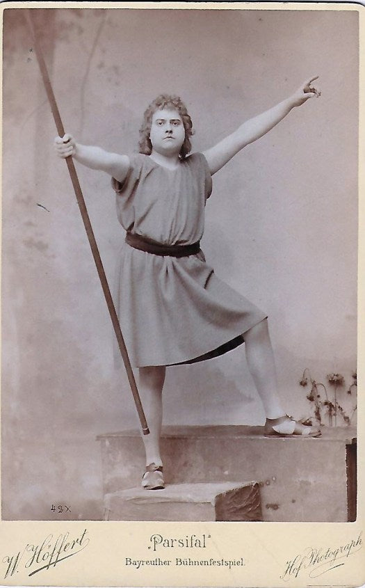 Ernest Van Dyck (1861-1923) as Parsifal