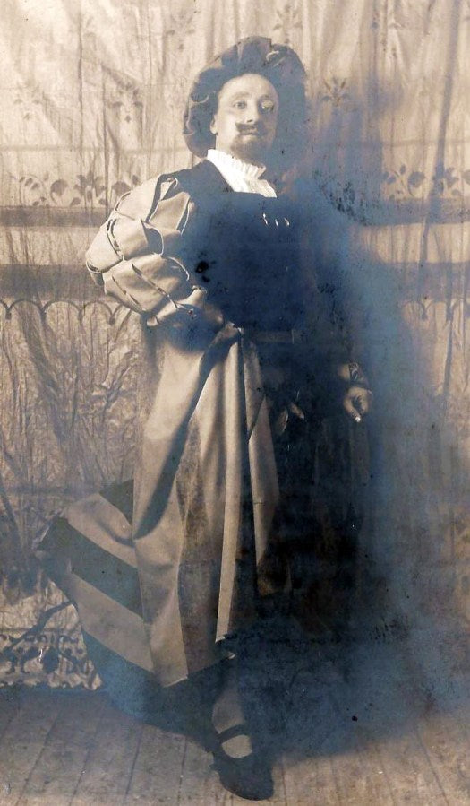 Charles Danlée (1864-1916) as Melot in Tristan und Isolde