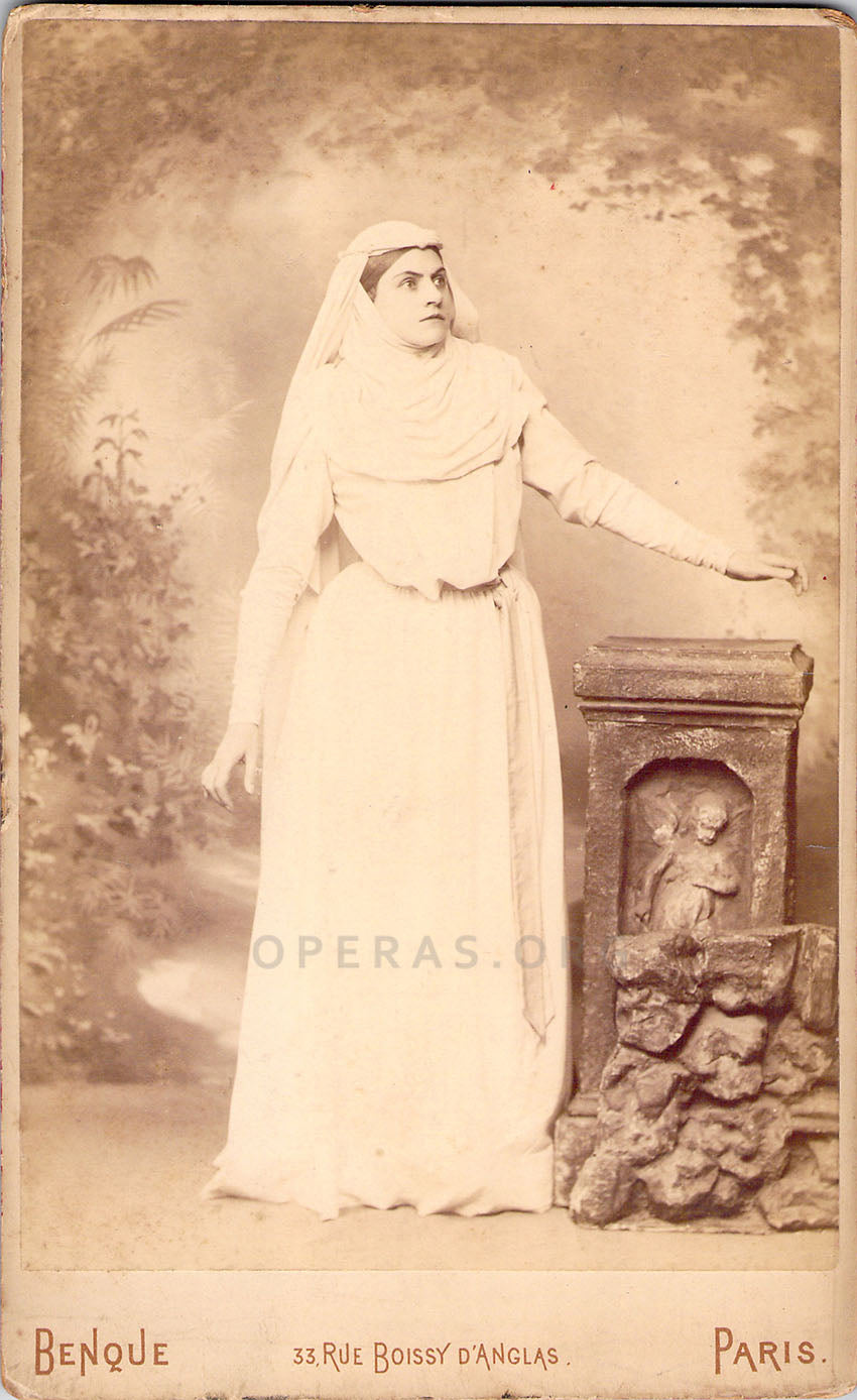 Rose Caron (1857-1930) as Elisabeth (“Tannhäuser”)