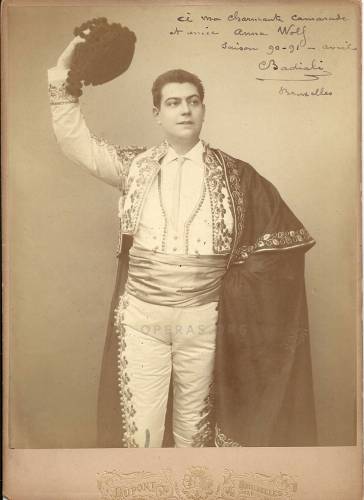 Charles Badiali (1865-1907) as Escamillo (“Carmen”)