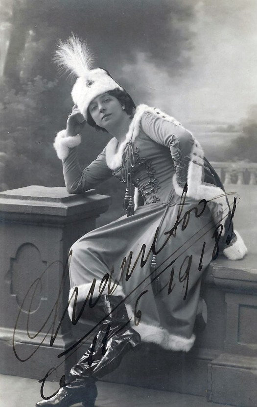 Angèle Van Loo (1881-1960) as Franzi in A Waltz Dream