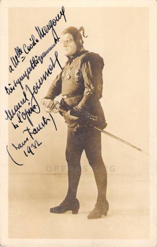 Marcel Journet (1866-1933) as Méphistophélès (« Faust »)