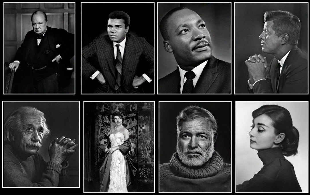 Most famous portraits by photographer Yousuf Karsh