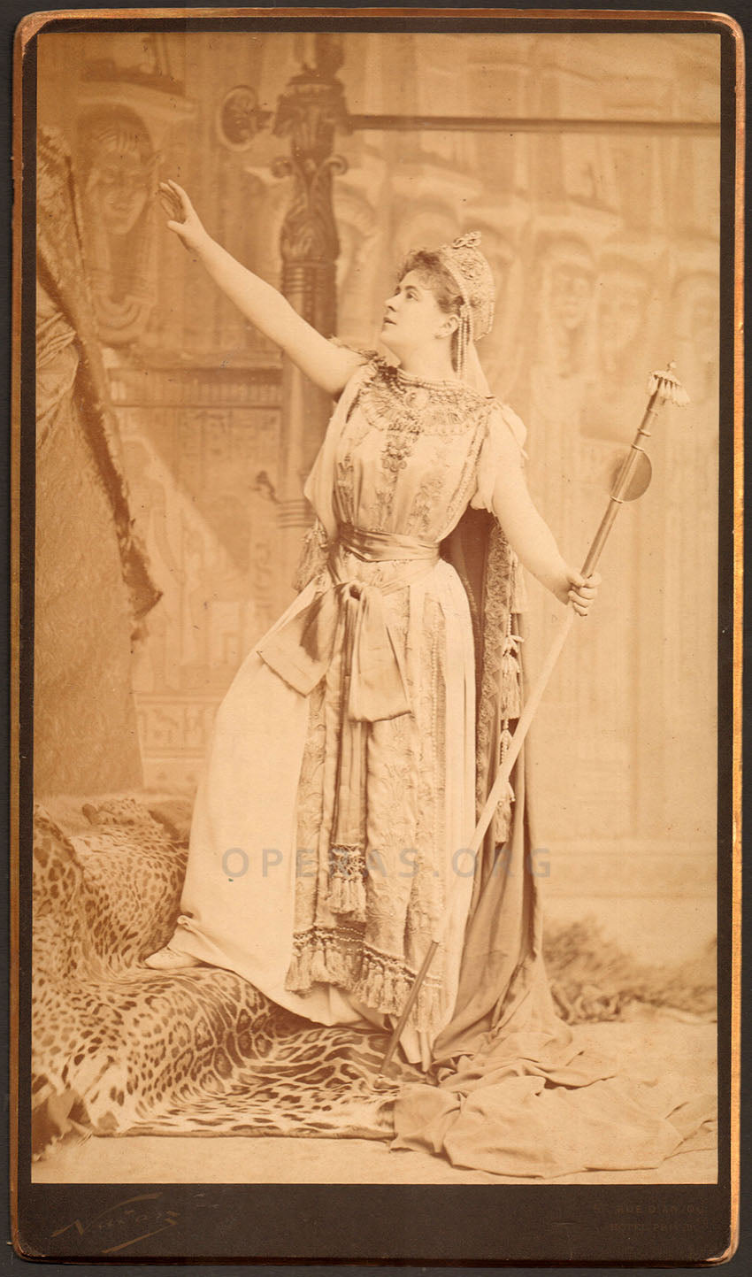 Marie Delna as Didon in Les Troyens - Debut at age 17