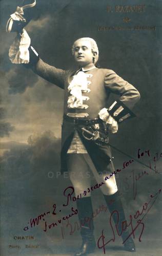 Paul Razavet (1882-1958) as George Brown (“La Dame blanche”)