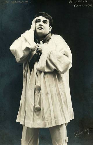Eric Audouin (1884-1949) as Canio (“Paillasse” or “Pagliacci”)