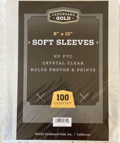 Soft Photo Sleeves 8 x 10 by Cardboard Gold