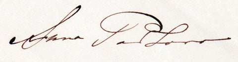 Anna Pavlova Signature