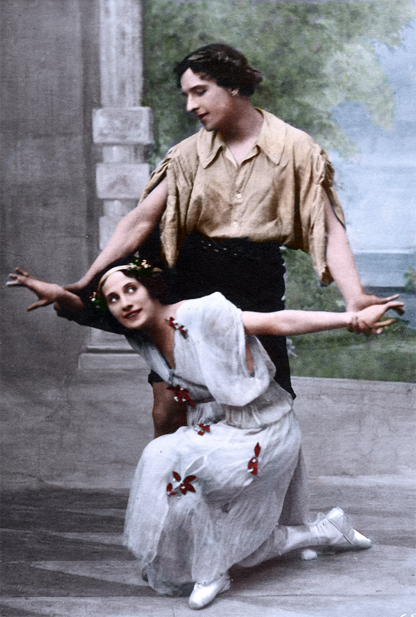 Anna Pavlova and Michael Mordkin