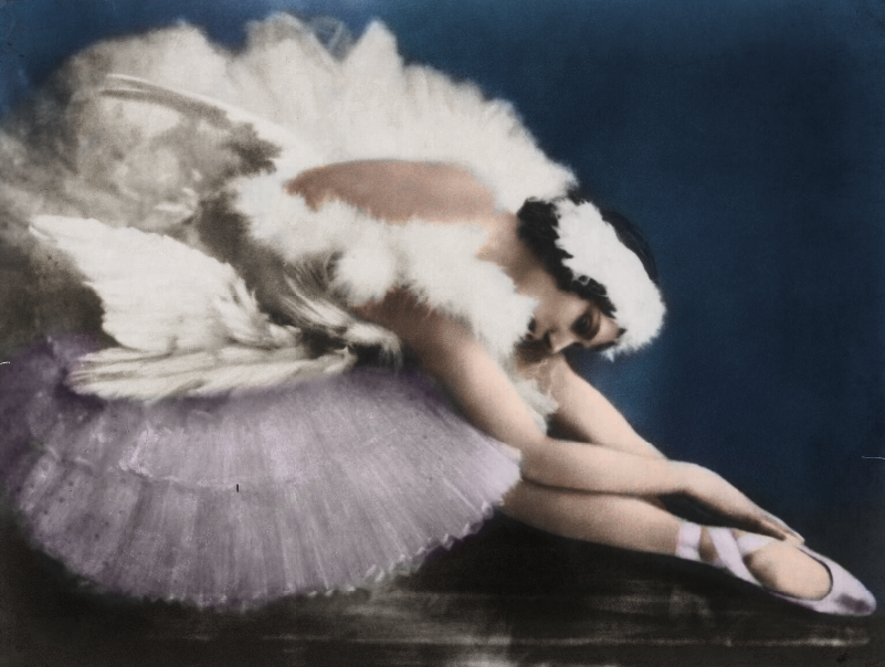 Anna Pavlova in The Dying Swann