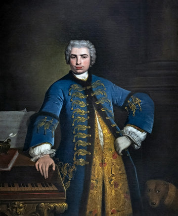 Bartolomeo Nazari - Portrait of Farinelli 1734