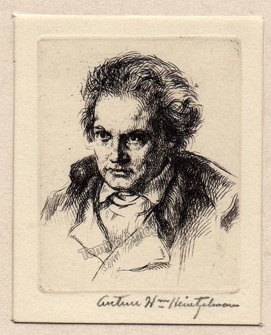 Beethoven Etching Young