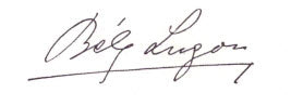 Bela Lugosi Signature