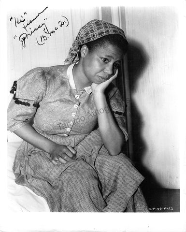 Butterfly McQueen Autograph