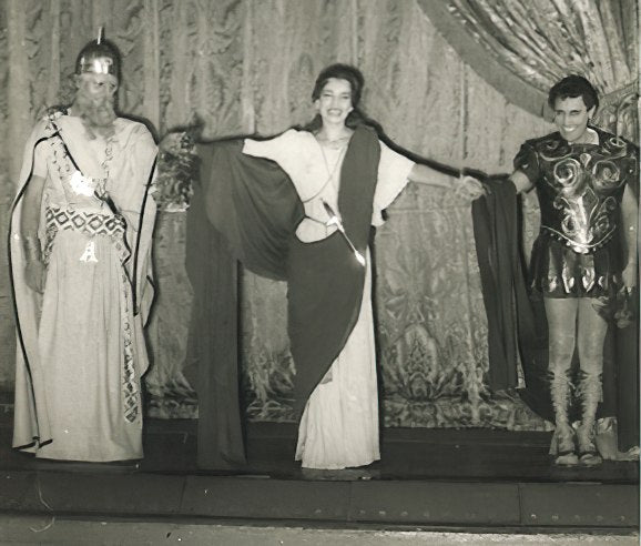 Maria Callas curtain call debut night