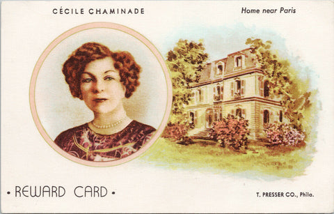 Cecile Chaminade and her house