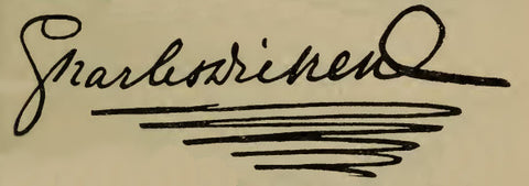 Charles Dickens Signature