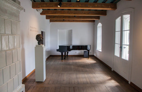 Chopin's Birthplace, just 46 km from Warsaw, now a museum - Inside