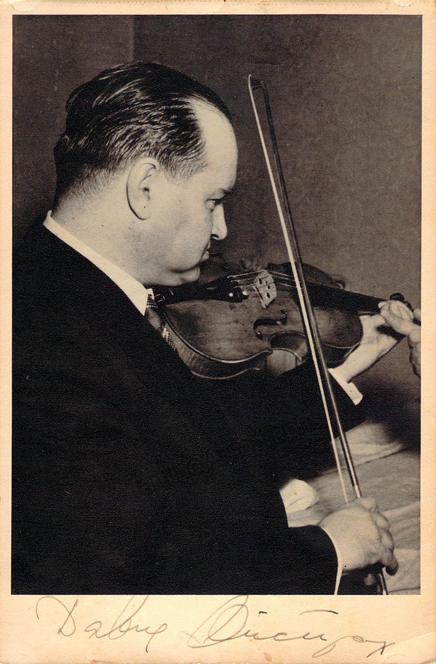 David Oistrakh signed photo