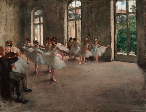 Degas Ballet Rehearsal