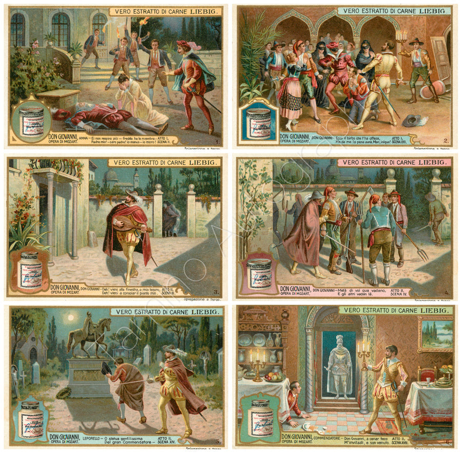 Don Giovanni 1907 - Liebig Cards