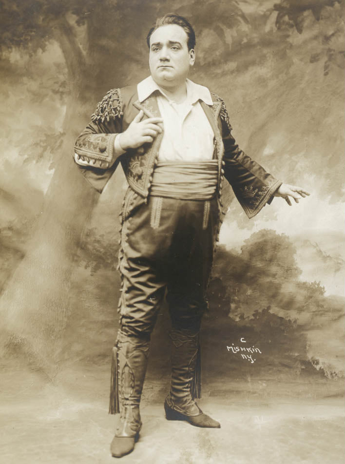 Enrico Caruso as Don José in Carmen