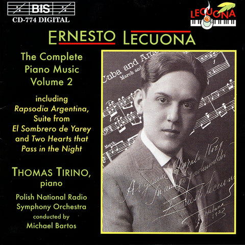 Ernesto Lecuona - CD recording