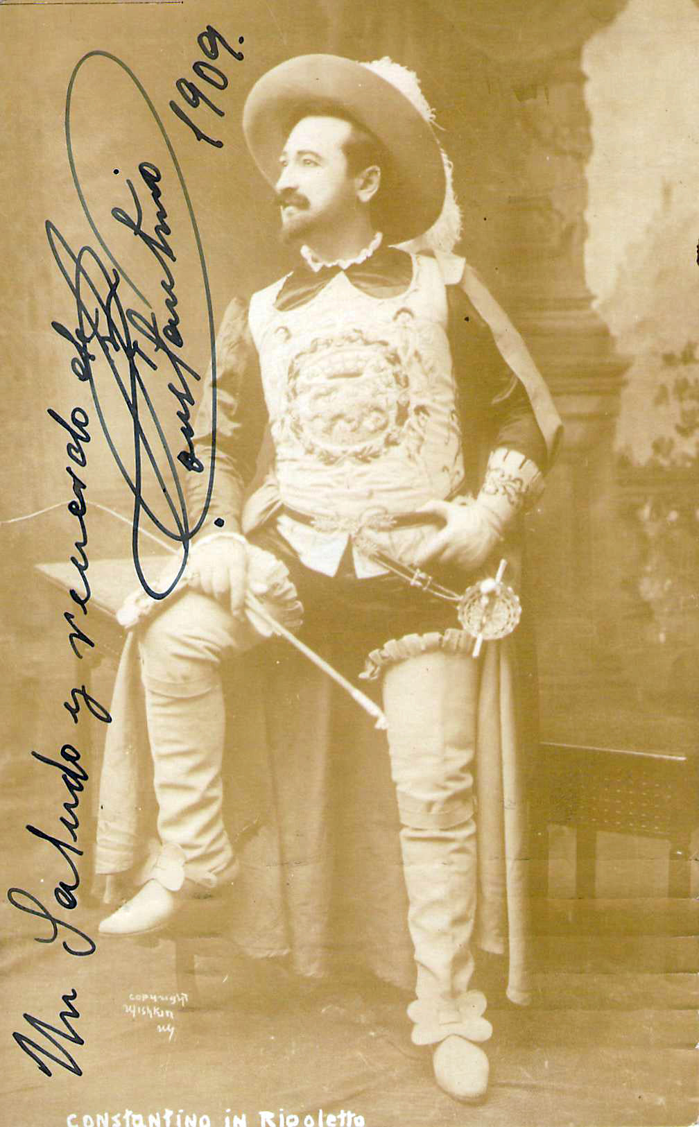 Florencio Constantino in Rigoletto
