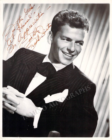 Frank Sinatra Autograph