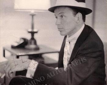 Frank Sinatra signed photo