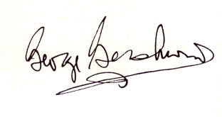 George Gershwin Signature