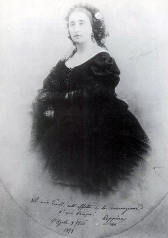 Giuseppina Strepponi in 1874
