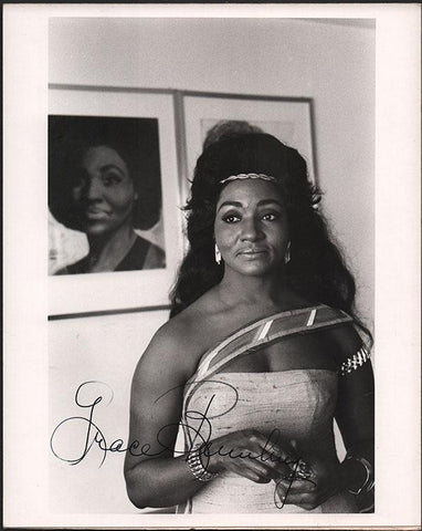 Grace Bumbry as Aida Autograph