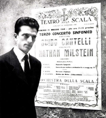 Guido Cantelli before his debut at La Scala in 1949