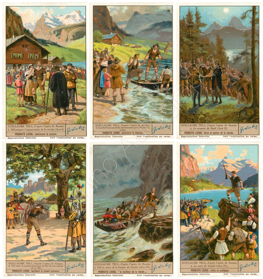 Guillaume Tell 1938 - Liebig Cards