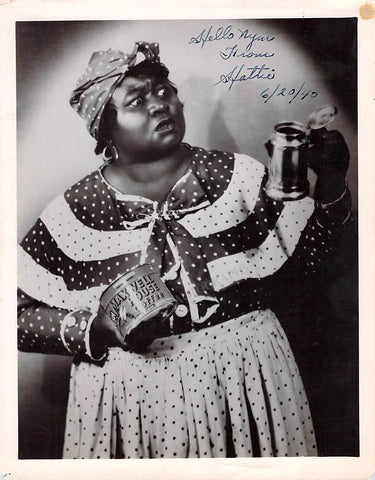 Hattie McDaniel Signed Photo in Gone with the Wind