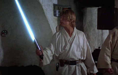 Iconic Lightsaber used in Star Wars Saga