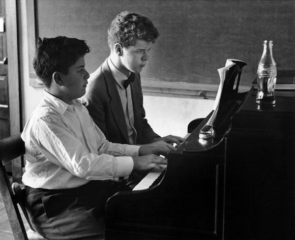 James Levine and Van Cliburn 1956