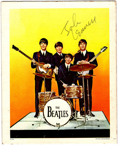 John Lennon signed photo