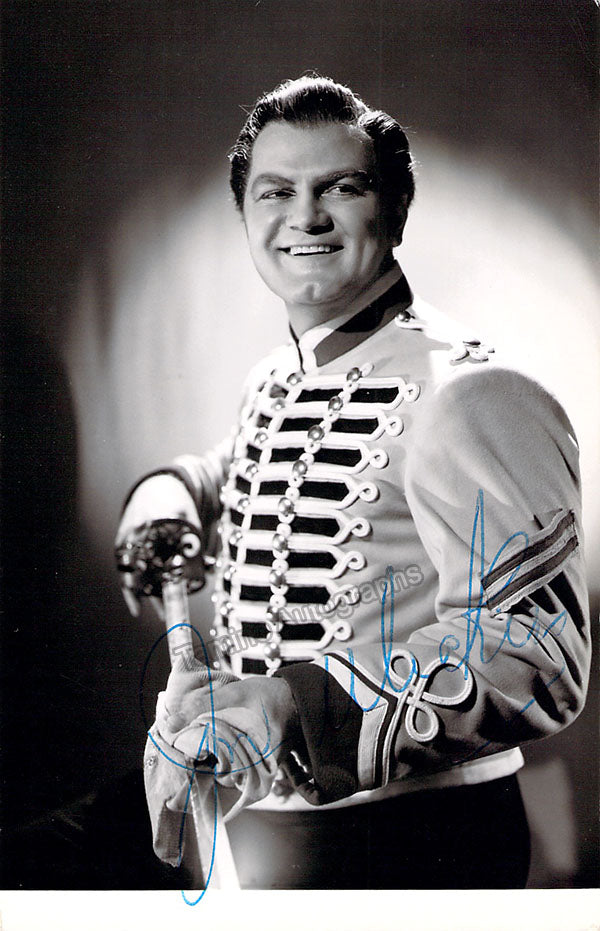 Jon Vickers signed photo in Carmen