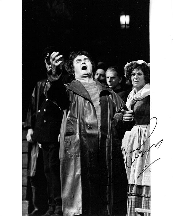 Jon Vickers signed photo in Peter Grimes